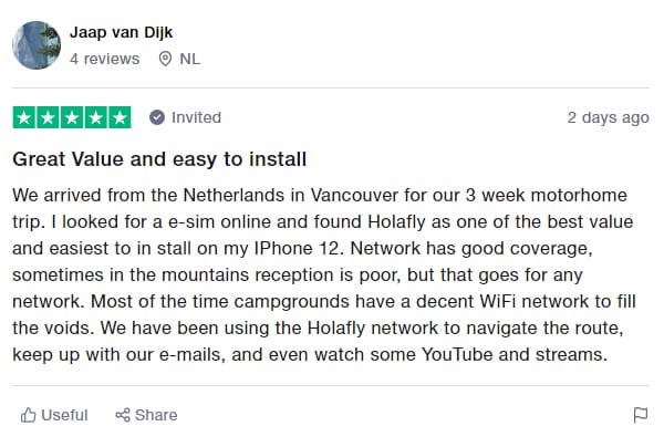 Holafly eSIM review