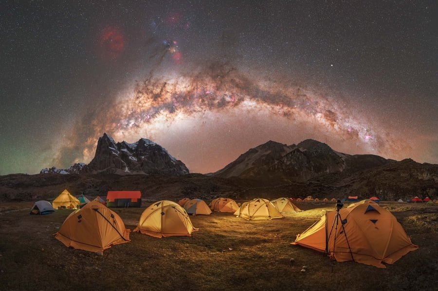 Huayhuash Milky Way Peru