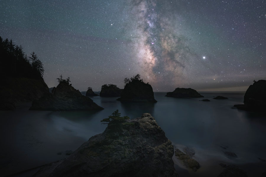 Milky Way photography locations in the the US