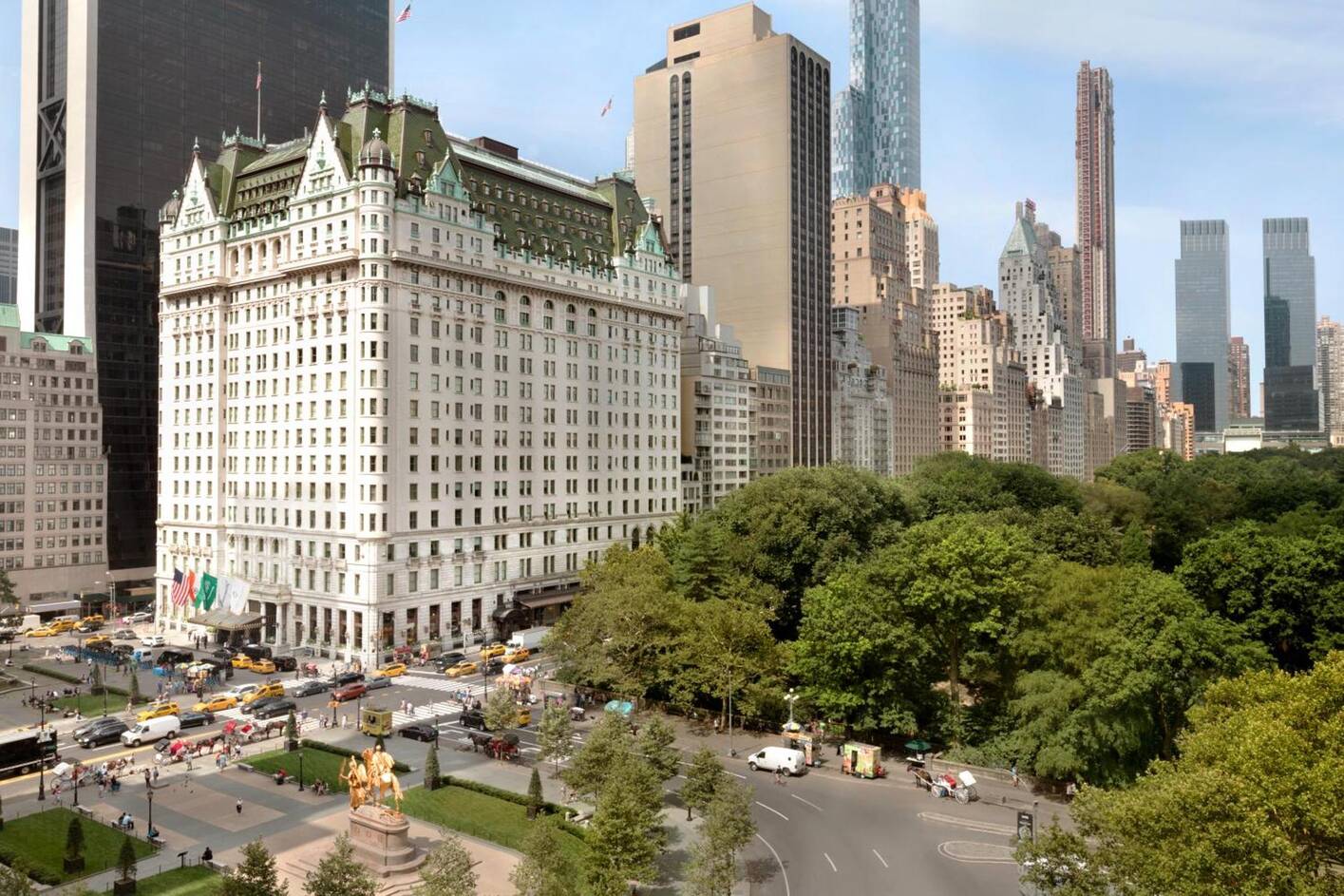 The Plaza, uno de los hoteles de lujo de Nueva York más populares
