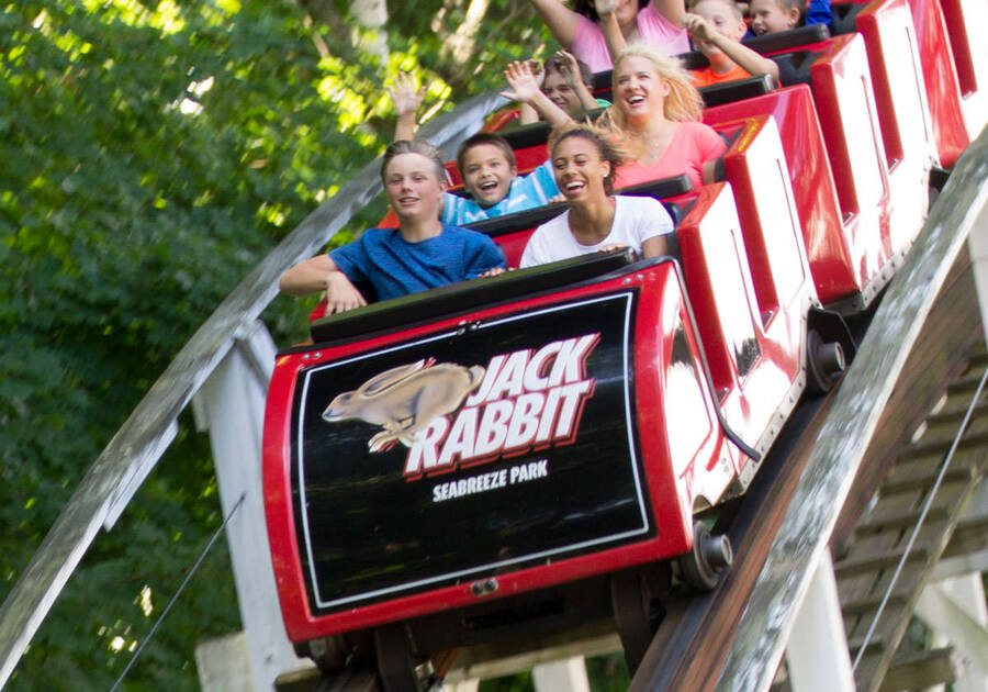 Seabreeze Amusement Park, un parque de diversiones en Nueva York