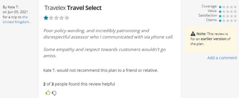 Travelex review, best health travel insurance