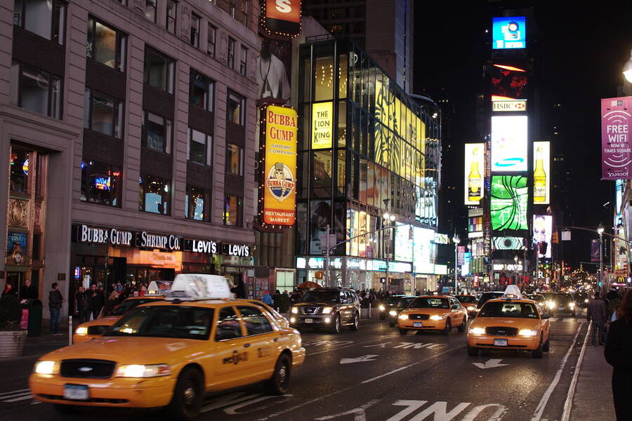 Bubba Gump, uno de los lugares que visitar cerca de Times Square