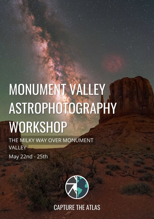 2023 Monument Valley astrophotography workshop