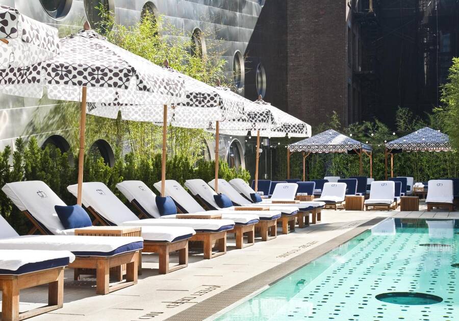 Dream Downtown, hotel with swimming pool nyc