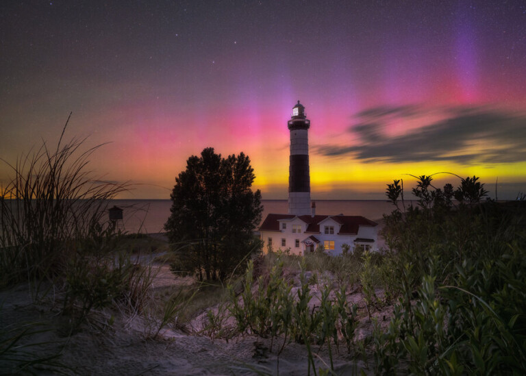 Northern Lights in Michigan Best Time and Places