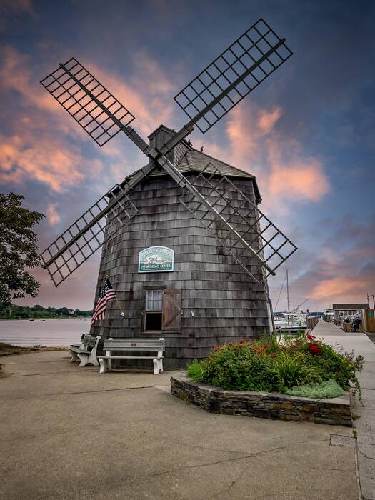 Sag Harbor Windmill, uno de los lugares originales que ver en los Hamptons