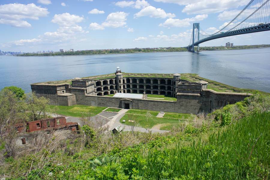Fort Wadsworth, una de las cosas divertidas que hacer en Staten Island