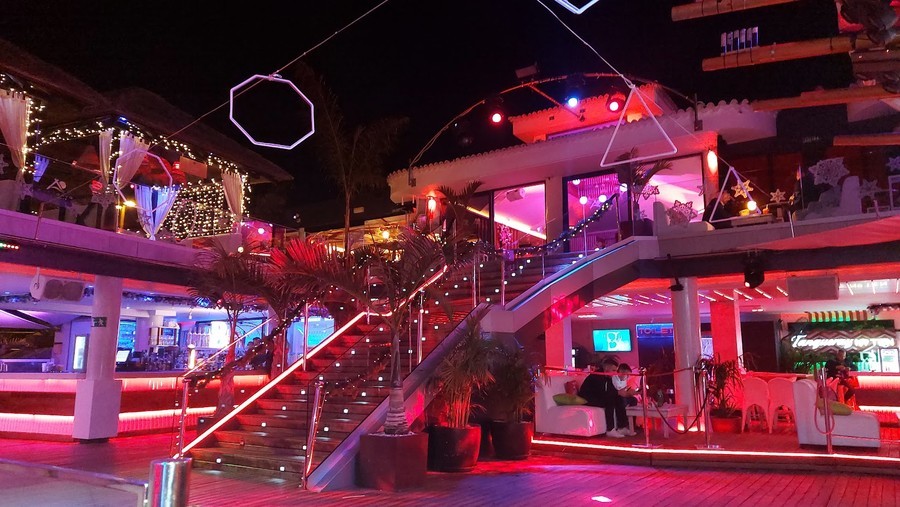 Papagayo Beach Club y otras discotecas en Playa de Las Américas