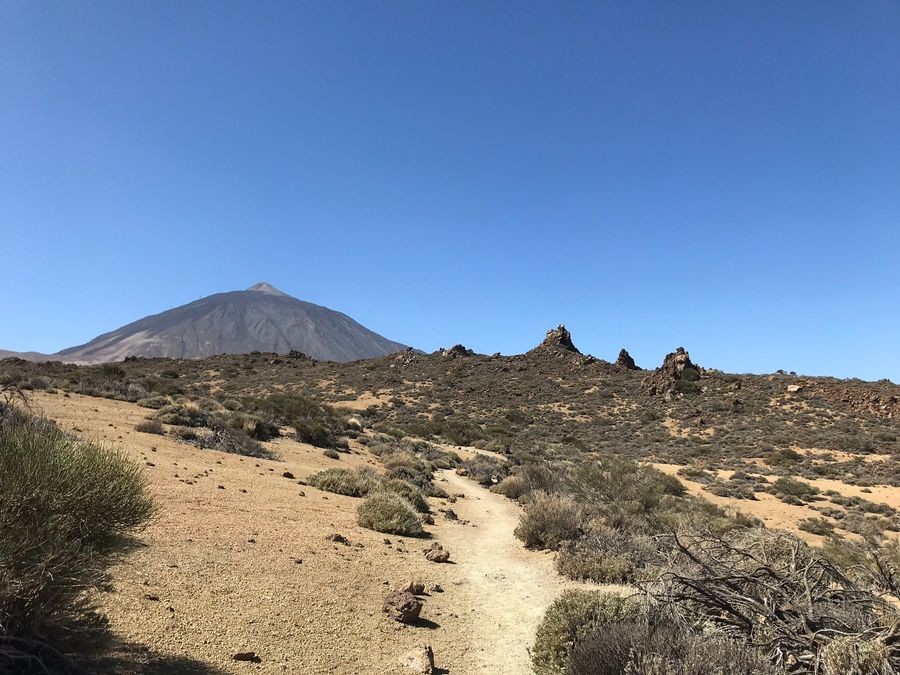 Portillo Alto, mirador con vistas al Teide