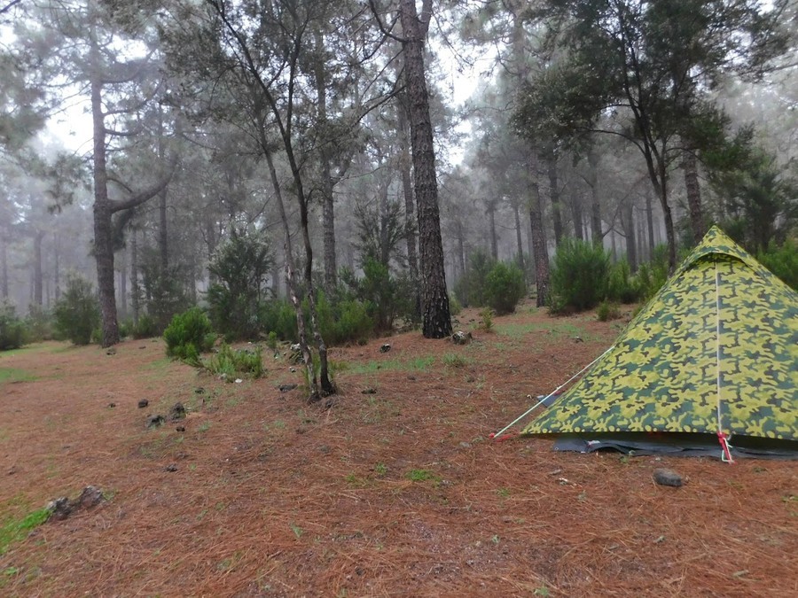 San José de los Llanos, wild camping in tenerife