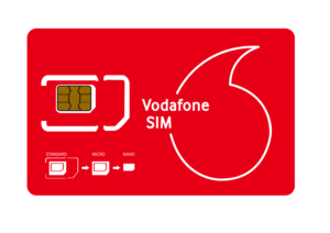 Vodafone, sim card for europe travel from usa