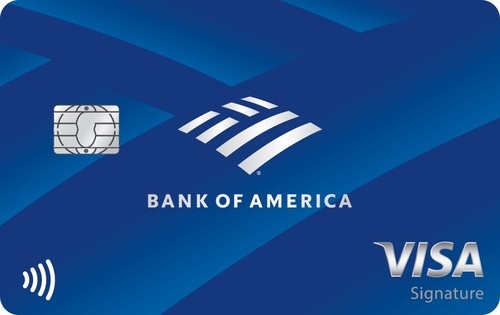 Bank of America Travel Rewards Credit Card, debit card with zero foreign transaction fee