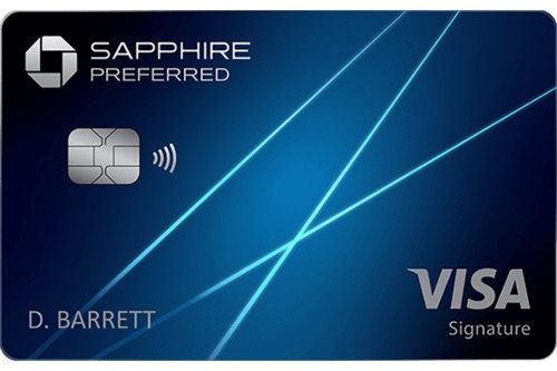 chase sapphire preferred travel credit card