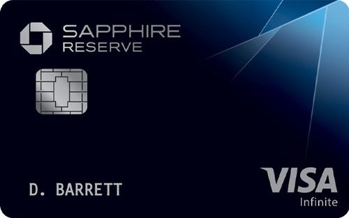 chase sapphire reserve travel credit card