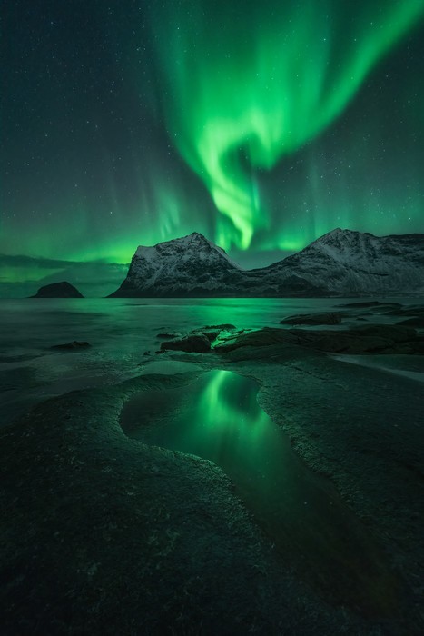 northern lights durind our first night lofoten photography expedition best discounts