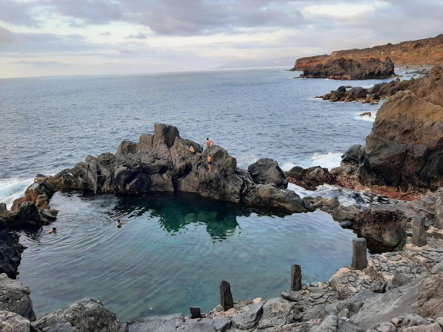 Charco de La Laja, una de las piscinas naturales Tenerife más conocidas