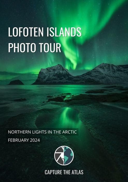 Lofoten Islands photo tour brochure