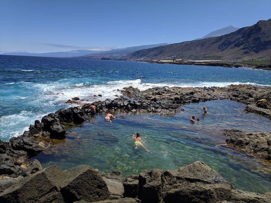 Los Chochos, Tenerife piscinas naturales