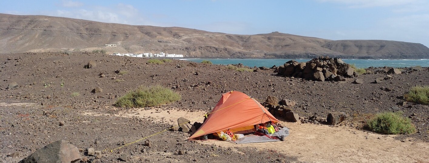 Campsites in Fuerteventura, Canary Islands