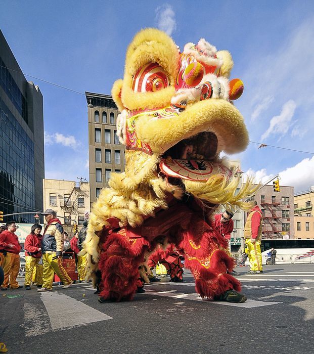 Asistir al desfile del Año Nuevo Chino es algo genial que hacer en el barrio chino de New York