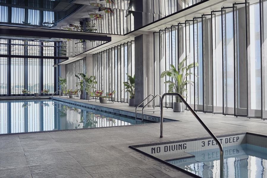 Equinox Hotel Hudson Yards, hotel with indoor pool nyc