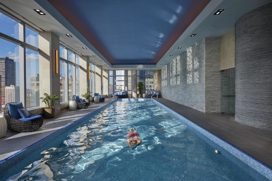 Mandarin Oriental, hotel with indoor pool nyc