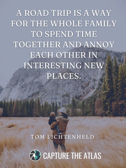 family road trip quotes