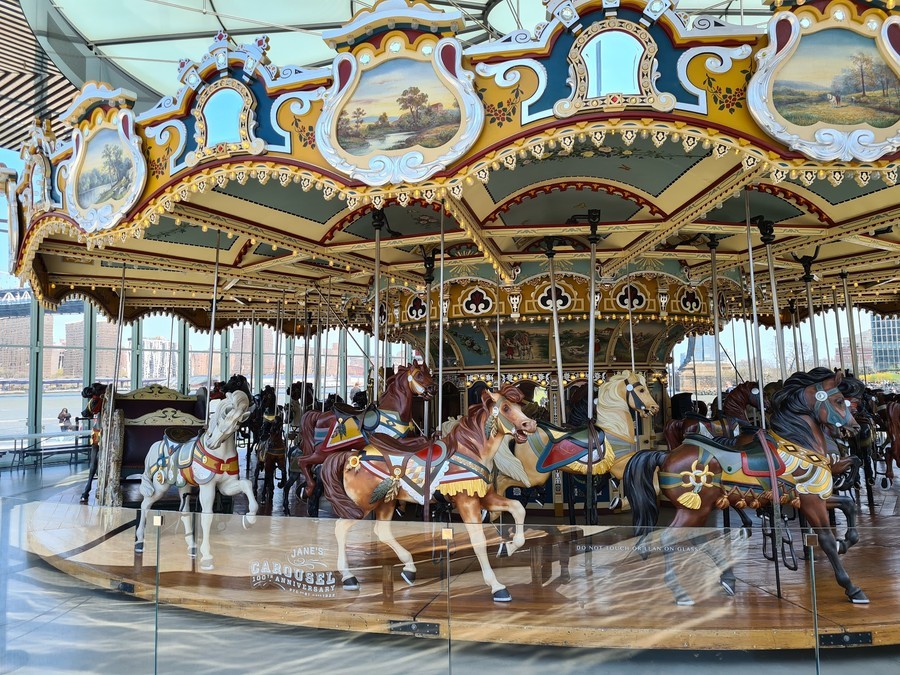 Jane's Carousel, algo que ver en DUMBO Nueva York