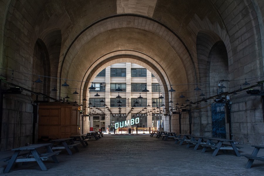 The Archway, lugares de interés en el barrio de DUMBO, Nueva York