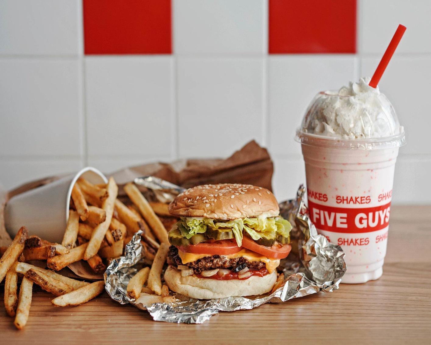 Five Guys, hamburguesería Nueva York más famosa