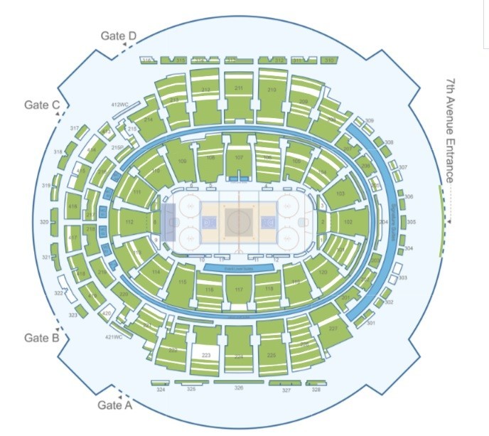 Madison Square Garden NBA tickets, best seats