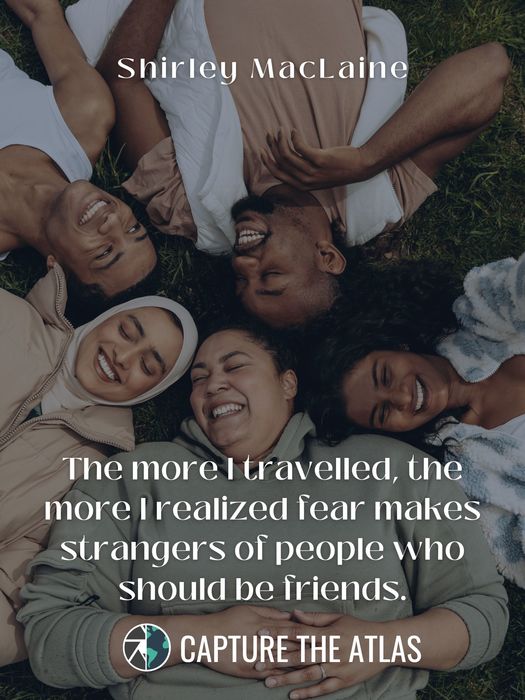 Strangers are what friends are made of. - Quote