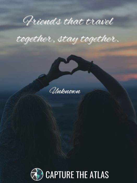 Travel together friend store ship