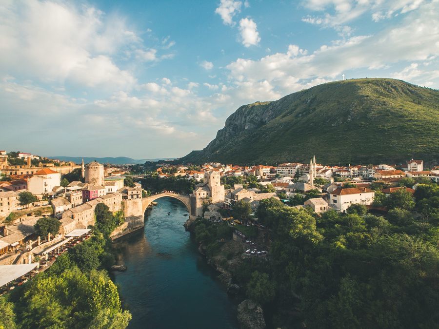 Bosnia and Herzegovina, cheap places to visit in europe in august