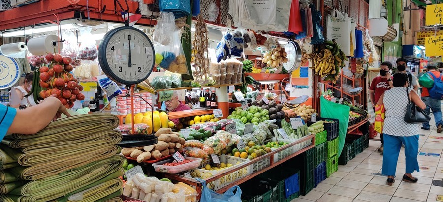 Mercado Central, un lugar local que visitar en San José 