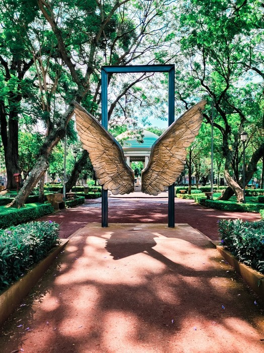 Morazán Park, another place to visit in San José, Costa Rica, in open air