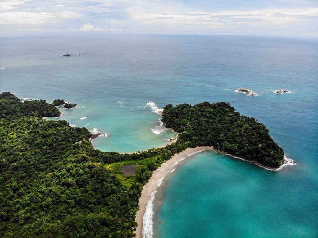 Manuel Antonio National Park is one of the best national parks close to crocodile bridge in Costa Rica