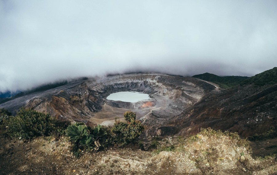 Poás Volcano National Park, cool places in Costa Rica