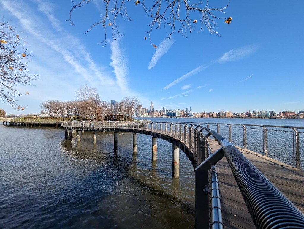 Hoboken Waterfront Walkway, mirador Hoboken New Jersey