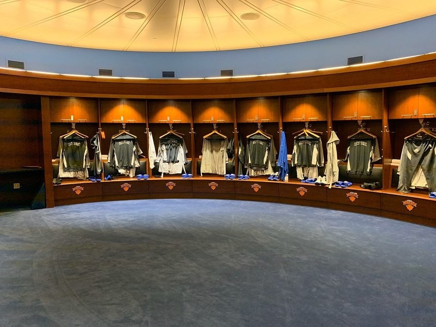 MSG changing room, madison square garden guided tour in new york city