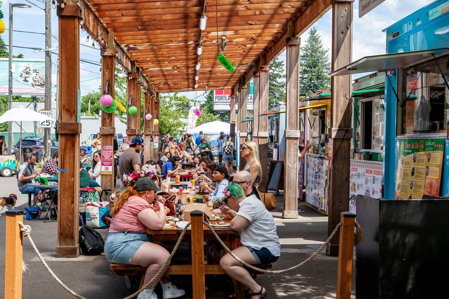 Portland, OR, best food cities US