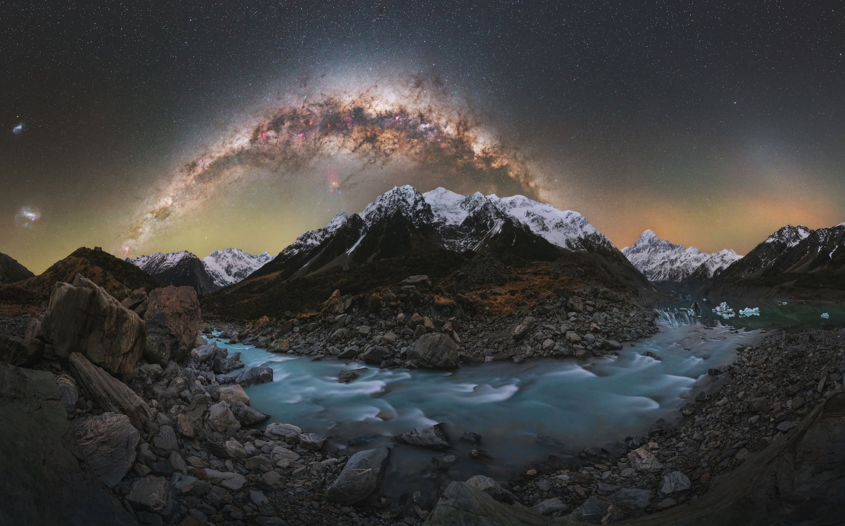 Aoraki Mt. Cook Milky Way New Zealand