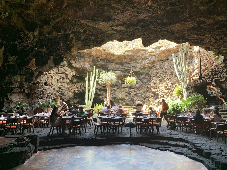 You can have lunch at Jameos del Agua Restaurant after your visit