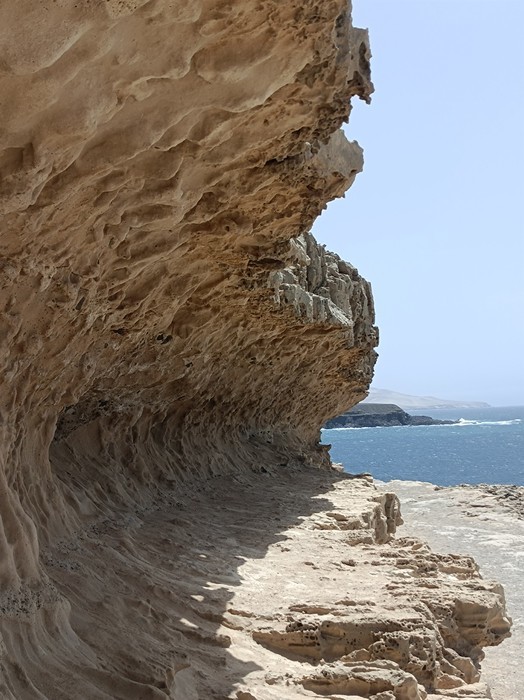 El camino a las Cuevas de Ajuy es de las rutas de senderismo más preciosas en Fuerteventura