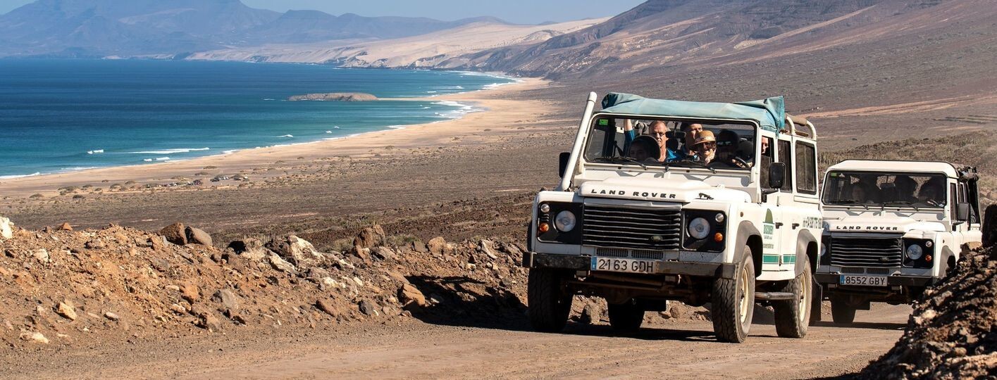 Excursión en jeep a Playa Cofete, la mejor forma de recorrer este paisaje singular