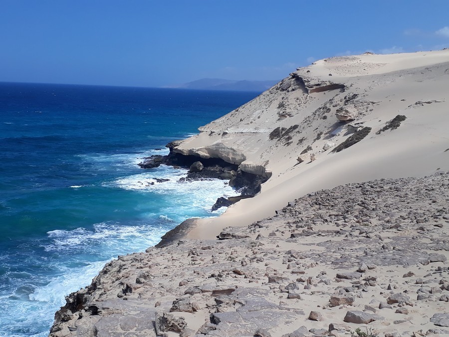 La Playa de Barlovento de Jandía en Playa Cofete es uno de los sitios más salvajes de Fuerteventura
