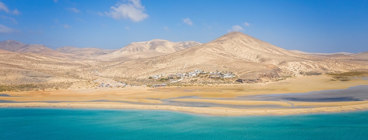 La Playa de Sotavento en Fuerteventura