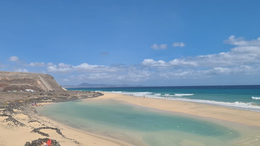 Playa Los Canarios, una de las playas más salvajes de Sotavento