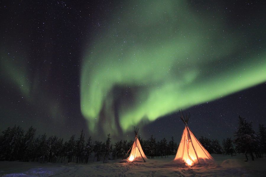 Yellowknife (Territorios del Noroeste), donde ver las auroras boreales en Canadá